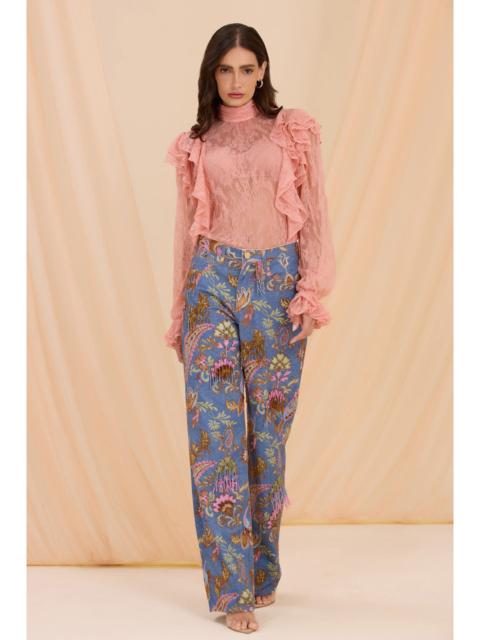 PatBO BOHO DENIM PANTS
