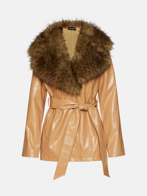 STEVE MADDEN BOWERY COAT TAN