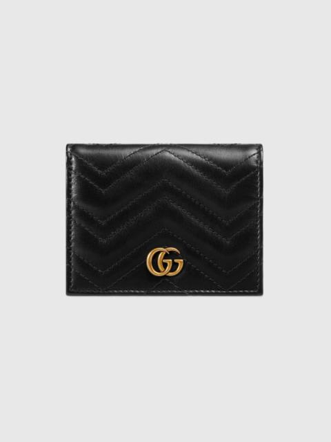 GG Marmont card case wallet