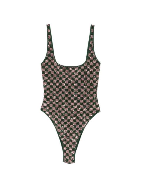 Oséree sequined swimsuit