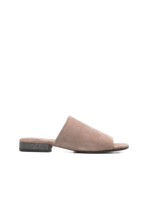 Brunello Cucinelli open toe sandals