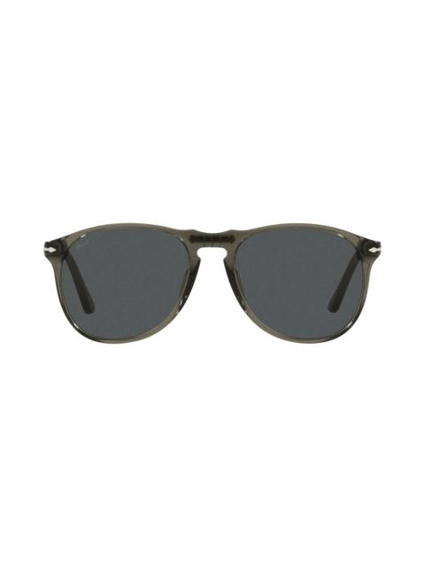 55mm Pilot Sunglasses in Matte Black /Tort