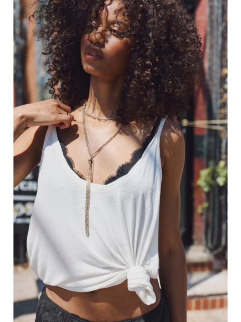 FREE PEOPLE Feeling Again Lariat Necklace