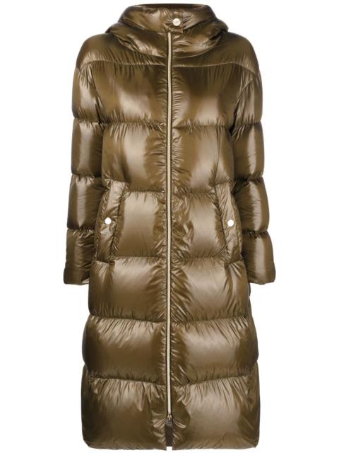 Herno quilted padded zipped coat