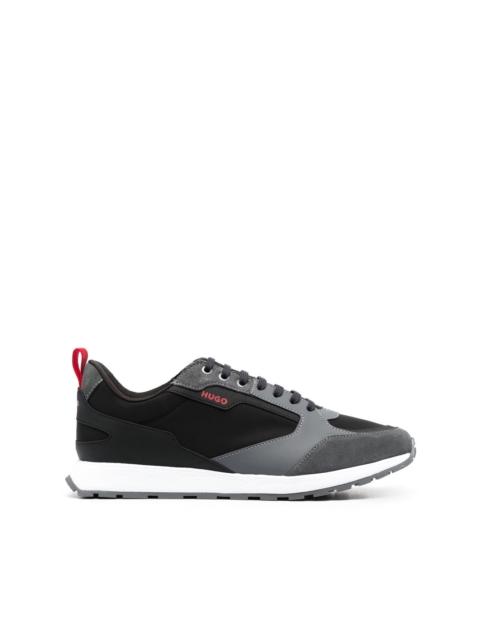 HUGO panelled low-top sneakers
