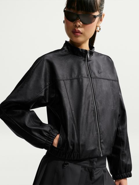 Nike Nike Sportswear Women's Faux-Leather Track Jacket