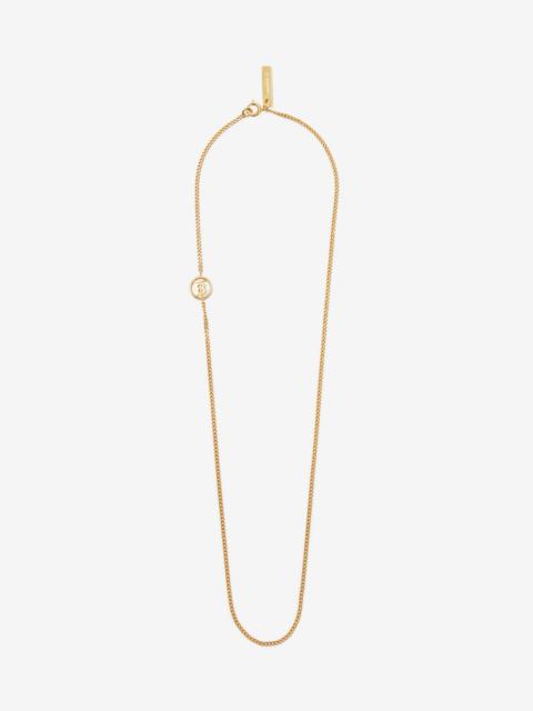 Burberry Monogram Motif Chain-link Necklace