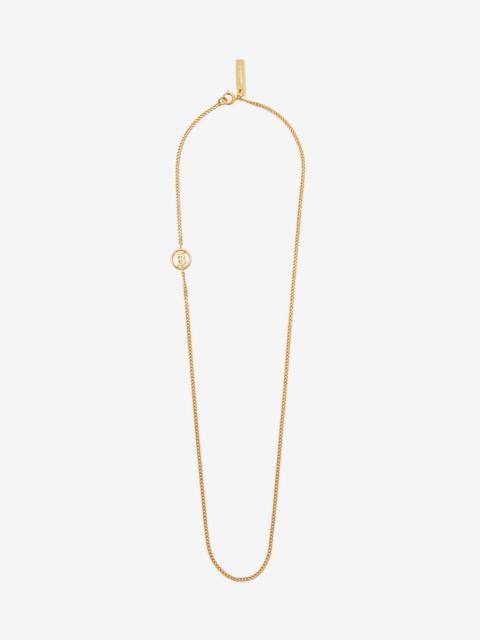 Burberry Monogram Motif Chain-link Necklace