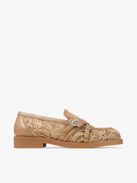 JIMMY CHOO Kalia Loafer
Natural Flower Woven Raffia and Calf Leather Loafers
