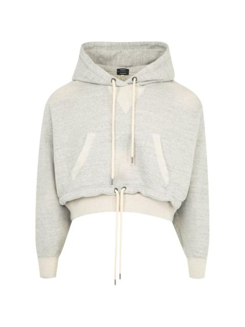 R13 cropped hoodie