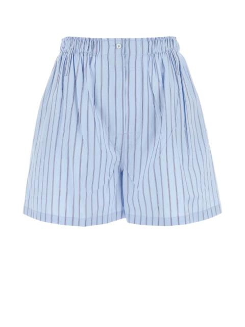 Shorts Wool Embroidered ショートパンツ Prada