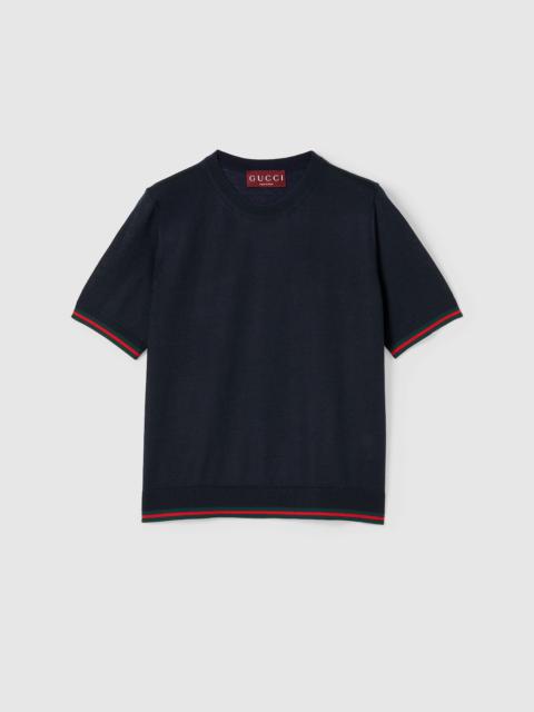GUCCI Extra fine cashmere silk top