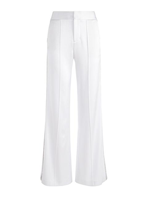 Alice + Olivia DYLAN PANT WITH CRYSTAL TRIM