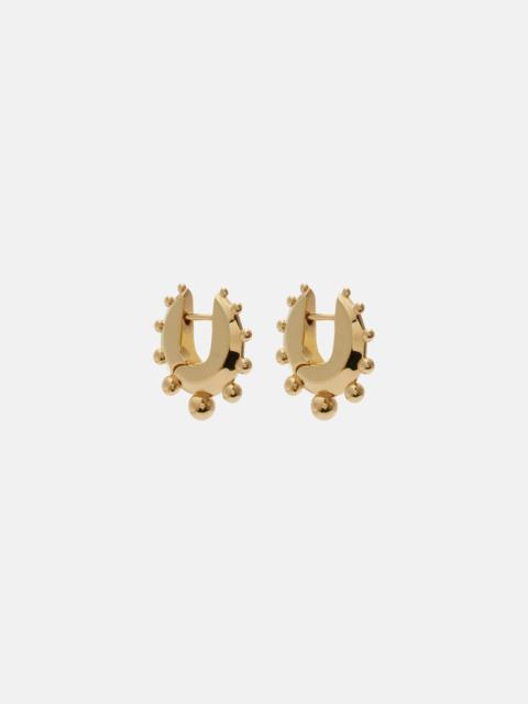 PHOEBE PHILO Gold-plated hoop earrings