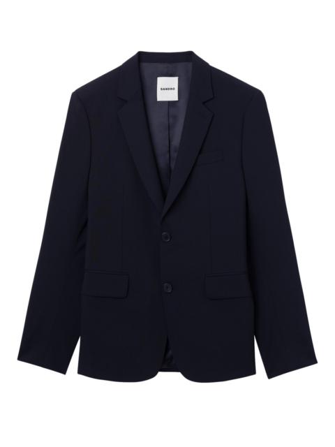 Sandro Virgin wool suit jacket