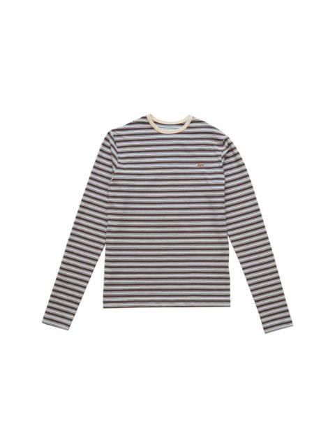 ERL ERL Striped Long Sleeve T-Shirt Brown