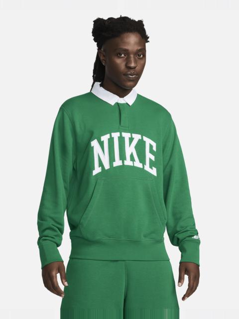 Nike Club Fleece Men's Long-Sleeve Fleece Polo