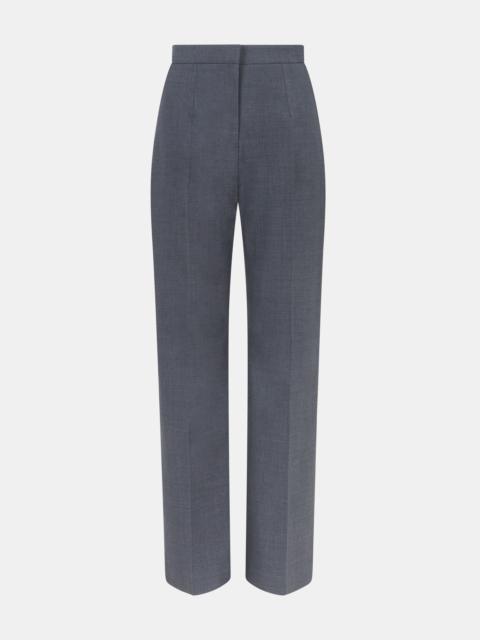 EMILIA WICKSTEAD Miggy Trousers in Charcoal Summer Wool