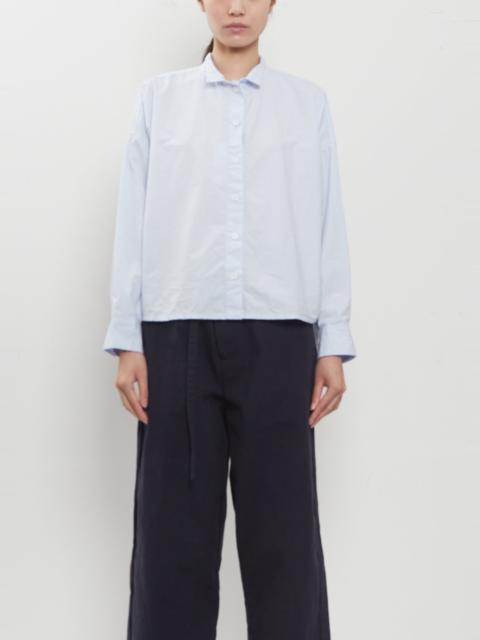 Bergfabel Maya Cotton Shirt — Azur