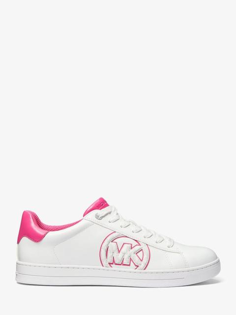 MICHAEL KORS Jacob Logo Embellished Lace-Up Sneaker