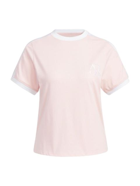 adidas (WMNS) adidas Dance Sport T-Shirt 'Pink White' JY7628