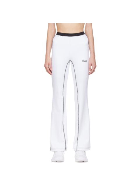 Rhude Black & White Rhider Lounge Pants