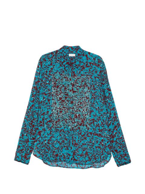 Dries Van Noten Dries Van Noten Printed Embellished Shirt