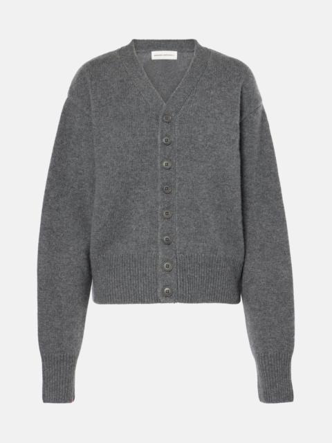 extreme cashmere N°309 Clover cashmere-blend cardigan