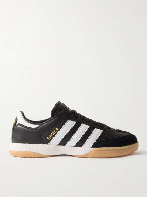 adidas Originals Samba MN Suede-Trimmed Leather Sneakers