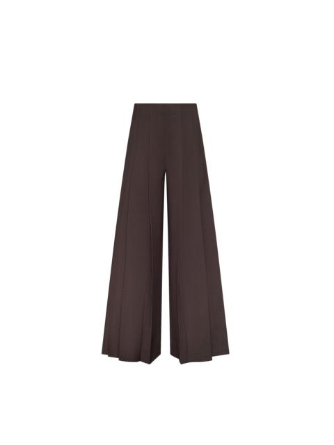 L'AGENCE Nova Pleated Wide-Leg Pant