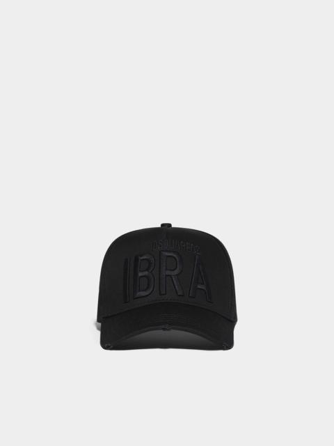 IBRA BLACK ON BLACK BASEBALL CAP