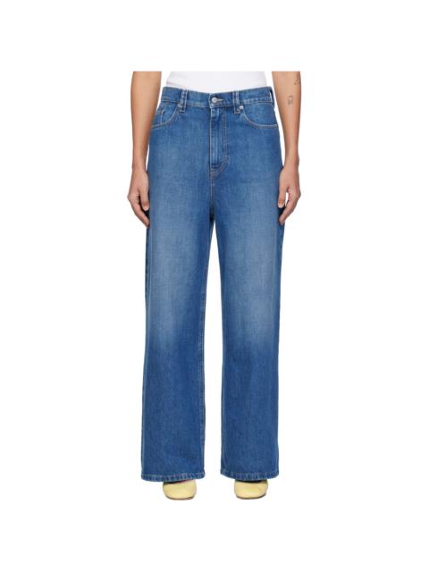 Axel Arigato Blue Clara Wide-Leg Jeans