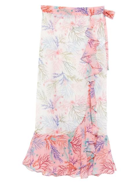 PatBO ruffled seaweed sarong