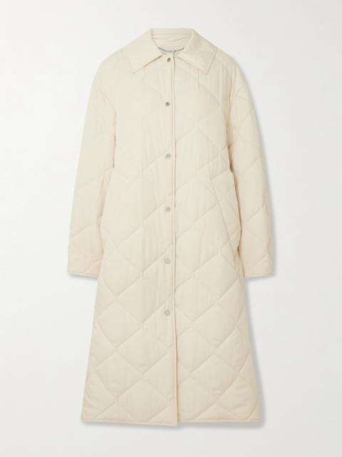JOSEPH Penny Quilted Shell Coat