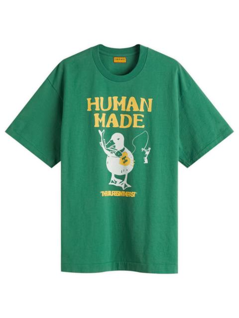 Human Made 그래픽 인쇄 T 셔츠