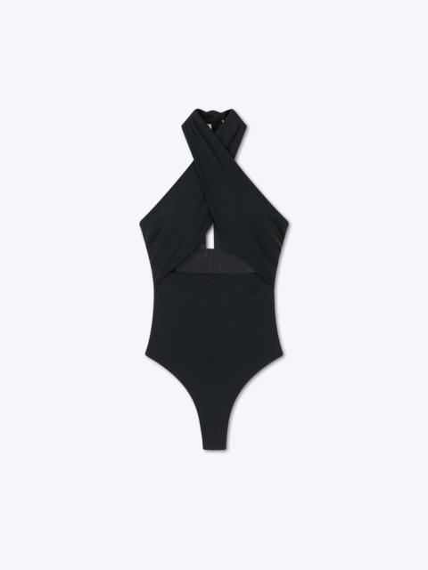 Nanushka MILANA - Halterneck swimsuit - Black