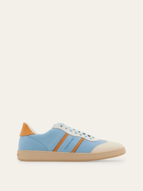 FERRAGAMO Low top sneaker with signature