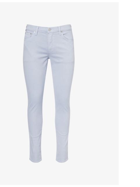 Citizens of Humanity London slip-pocket straight-leg regular-fit cotton-blend trousers