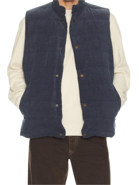 Marine Layer Cord Puffer Vest
