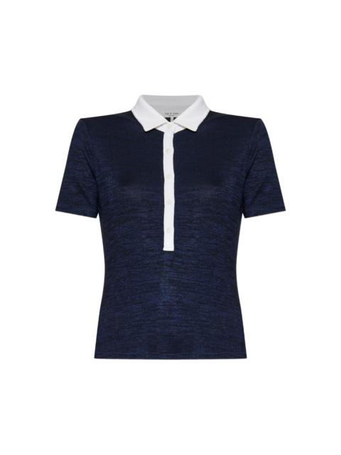 rag & bone two-tone polo top