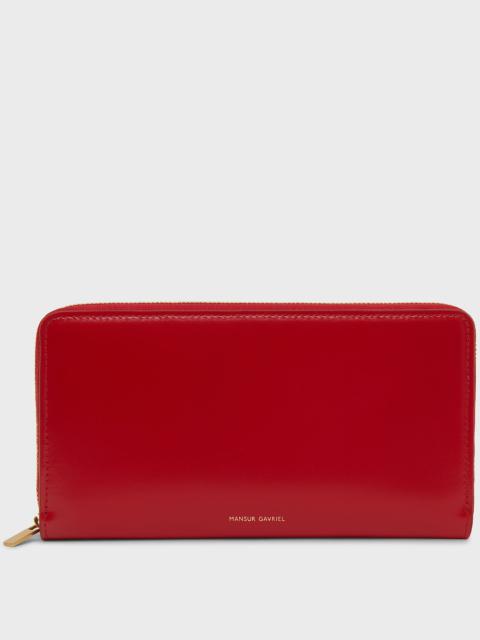 Mansur Gavriel ZIP CONTINENTAL WALLET