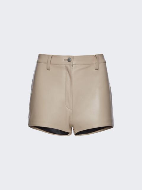 MAGDA BUTRYM High Rise Shorts Beige