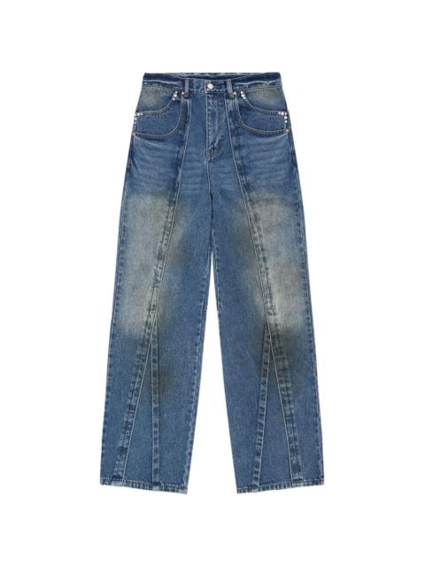 Andersson Bell studded-detail jeans