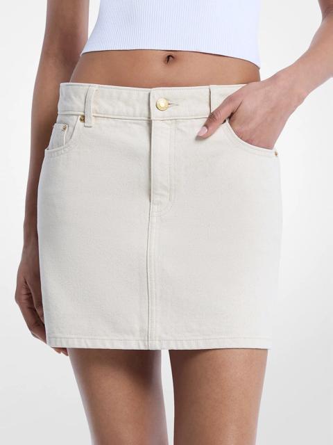 MICHAEL KORS Denim Mini Skirt