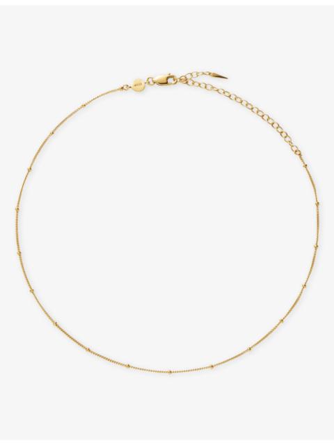 MISSOMA Bobble 18ct Yellow Gold Vermeil Chain Choker