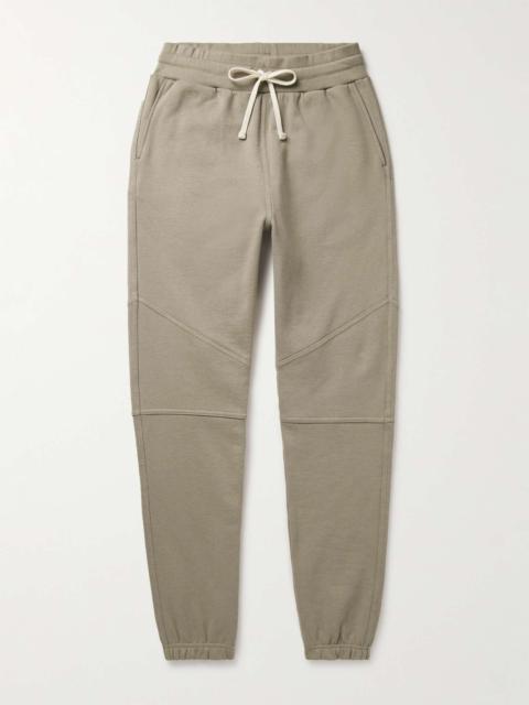 John Elliott Studio Fleece Escobar Slim-Fit Tapered Cotton-Jersey Sweatpants