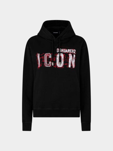 ICON SCRIBBLE COOL FIT HOODIE SWEATSHIRT