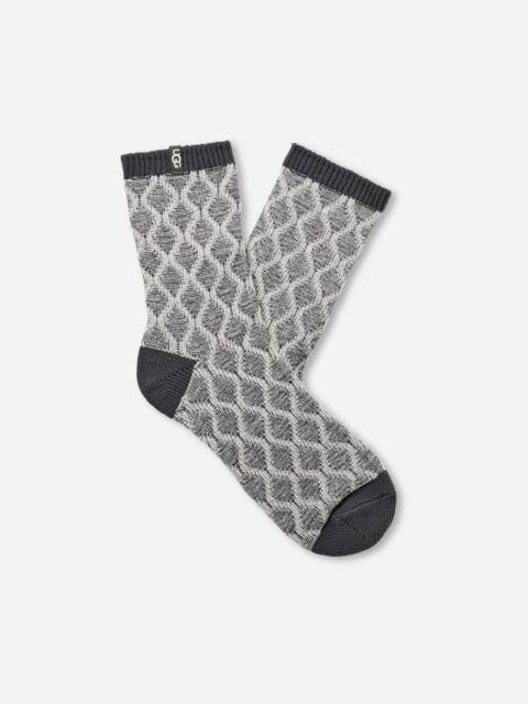 UGG ® Men's Elliot Sock Cotton Blend in Ink/Ink