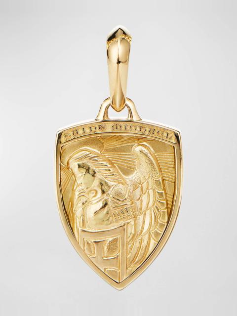 DAVID YURMAN Men's St. Michael Amulet in 18K Gold, 26mm
