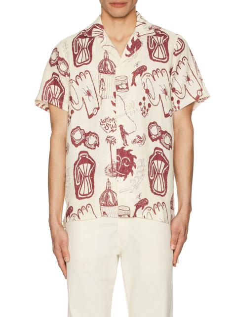 OAS Cantina Cuba Linen Shirt